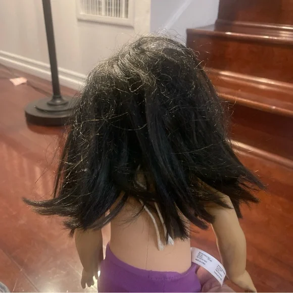 American Girl Truly me 18” Asian doll w 2 floral dresses - Picture 6 of 8